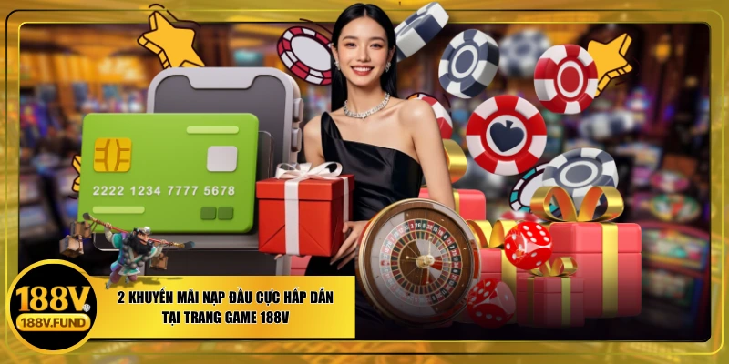 2 Khuyến Mãi Nạp Đầu Cực Hấp Dẫn Tại Trang Game 188V